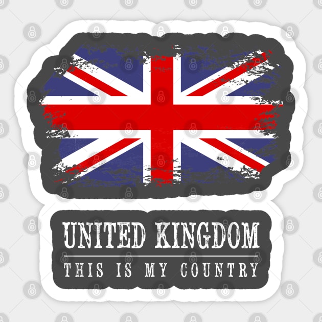 United Kingdom Sticker by C_ceconello